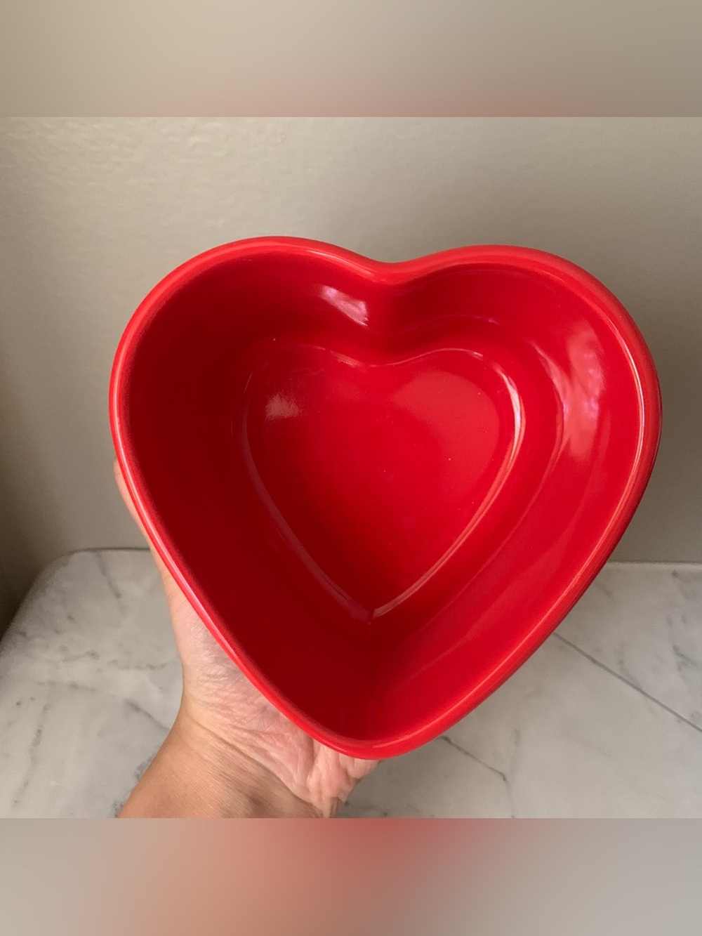 Le Creuset Heart Ramekin Cerise 10oz 300ml